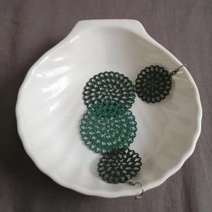 Vintage Sea Shell Plates